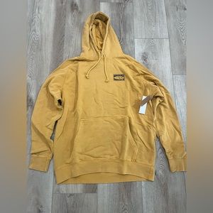 BRAND NEW QUIKSILVER GOLD HOODIE NEVER WORN